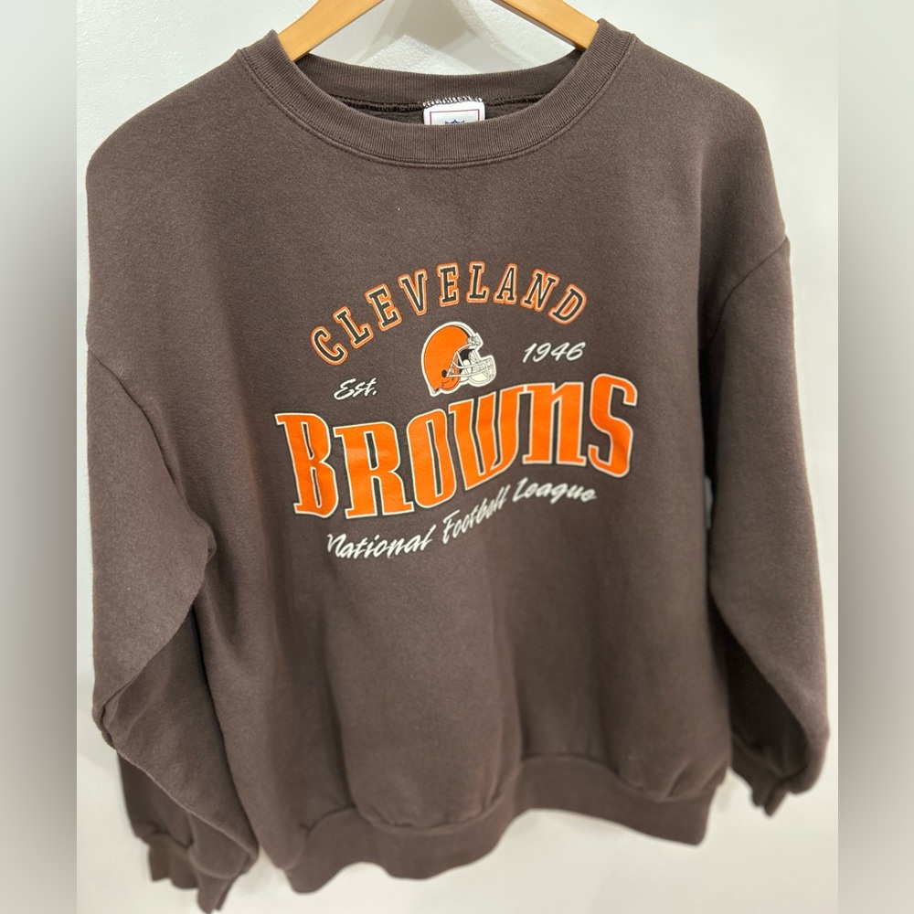 Vintage Cleveland Browns crew neck sweatshirt